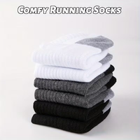 Chaussettes de sport personnalisées de haute qualité pour le basketball et la course à pied, pour hommes et femmes, semelle et bordures tricotées, blanches, style automne