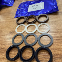 TRS- KIT181 W2141 Kit de réparation de joints de piston haute pression 24 mm, kit de joints d'étanchéité pour INTER PUMP