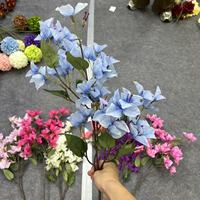 Fleurs artificielles en soie Bougainvillier pour la prospérité, idéales pour les mariages, la décoration de table et la maison - Vente directe usine