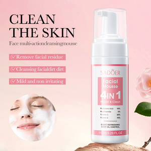 SADOER OEM all'Ingrosso Siero <span class=keywords><strong>Viso</strong></span> 4-in-1 Illuminante Idratante per Pelle Delicata <span class=keywords><strong>Crema</strong></span> <span class=keywords><strong>Viso</strong></span> Rassodante Riempitiva ad Alta Idratazione - Product Image 4