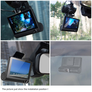 Caméra embarquée pour voiture 4k 7amai Vava double objectif 3 caméras arrière Full HD pour voiture - Product Image 3