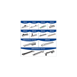 Módulo de Potenciómetro Deslizante de 20MM 25MM 30MM 45MM de Recorrido, Opciones de Color LED, Potenciómetros Ajustables Personalizados de Fábrica - Product Image 1