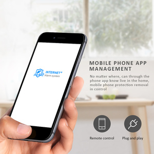 433mhz 868mhz <span class=keywords><strong>gsm</strong></span> pstn 4g מערכת אזעקה ST-IIIB 110db מסך מגע צרפתית מילה קול אפליקציה שליטה מרחוק עבור אבטחה - Product Image 3