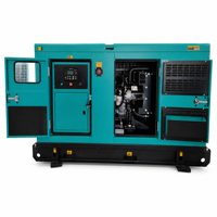 Groupe électrogène diesel silencieux 60Hz 20kW à faible bruit, insonorisé, générateur industriel, alimentation de secours pour usage domestique et commercial