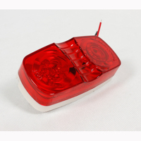 12 LED-Anhänger-Randlichter, Auto-Seitenlichter, LKW-Warnlichter, doppelte runde Randlichter, Anti-Heckkollisionslichter