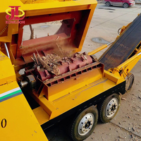 Broyeur de souches haute performance pour déchets d'arbres et de meubles