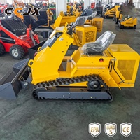Chargeuse compacte autoportée à haut rendement, poste de conducteur, hydraulique robuste, homologuée Euro 5 CE, pour travaux en chantier
