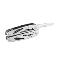 Multiherramienta para exteriores con diseño de mango hueco 13 en 1 con alicates, destornilladores de hoja