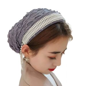 Gorro pañuelo YASEEN de encaje musulmán, de nailon, ecológico, transpirable, para todas las estaciones, todo en uno. - Product Image 1