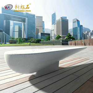 Nuevo Banco de Hormigón para Exteriores Magic Stone, Silla Artística UHPC para Decoración de Paisajes - Product Image 1