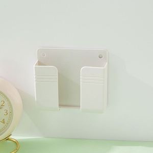 Multifunctional Detachable Charging Stand <b>Storage</b> <b>Rack</b> Punch-Free Wall Mount Sticky Mobile Phone Holder for Bathroom Use - Product Image 2