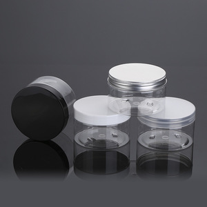 <b>Plastic</b> Bottle 250ML Cylinder Wide Mouth Pull Ring <b>Cap</b> Cosmetic Packaging HD-001 - Product Image 3