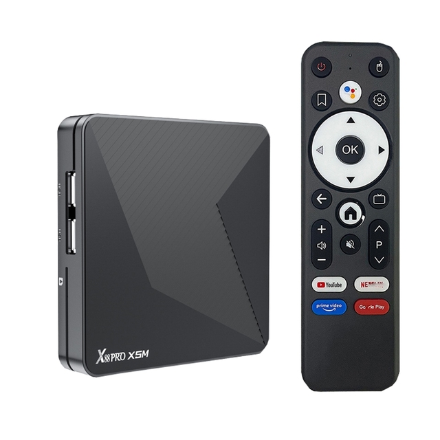 2025 X88 Pro X5M Amlogic S905X5M BT 5.0 4GB RAM 32GB ROM Dual WIFI Android 14 TV Box