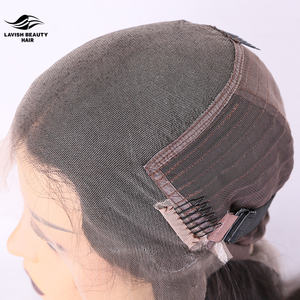 Lavish Beauty Hd Cierre frontal de encaje 13*4 Cierre de encaje Cierre frontal completo Transparente Venta al por mayor Mink Brazilian Hair Straight - Product Image 6