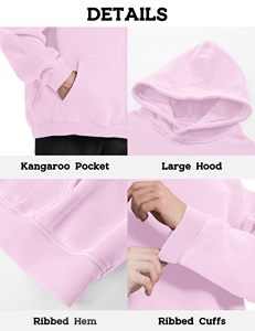 Fabricants de sweats à capuche personnalisés, poids lourd 500 g/m², sans impression, 100 % coton, surdimensionnés, de haute qualité - Product Image 6