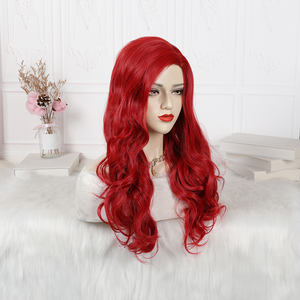 Peluca <span class=keywords><strong>de</strong></span> Cosplay <span class=keywords><strong>de</strong></span> <span class=keywords><strong>Ariel</strong></span> <span class=keywords><strong>de</strong></span> <span class=keywords><strong>Color</strong></span> Rojo <span class=keywords><strong>de</strong></span> Ainizi <span class=keywords><strong>de</strong></span> <span class=keywords><strong>la</strong></span> <span class=keywords><strong>Sirenita</strong></span> para Halloween - Product Image 4