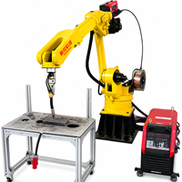 Bras de robot industriel 6 axes haute précision 6 kg 2078 mm pour soudage, meulage, polissage, manutention, avec moteur de boîte de vitesses et protection IP54