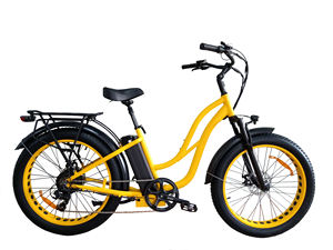QUEENE/26*4.0 gros pneu plage cruiser Bas jusqu'à scrambler vélo électrique ville ebike avec 26*4.0 gros pneu - Product Image 2