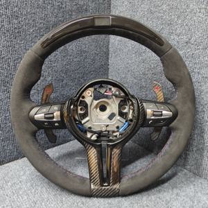 <span class=keywords><strong>Volant</strong></span> de voiture en daim LED pour BMW F30 F10 F15 F36 F20 F22 F25 F32 M3 M5 X5 E46 E70 E90 E91 M - Product Image 1