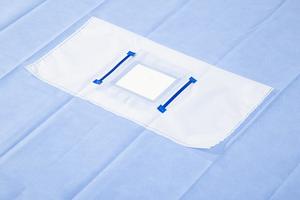 Kualitas tinggi steril sekali pakai bedah nonwoven ophthalmic habis pakai drape perlengkapan medis perusahaan - Product Image 2