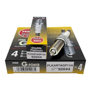 หัวเทียน NGK แท้รุ่น 92044 PLKAR7AGP11H สำหรับเครื่องยนต์รถยนต์นิสสัน <span class=keywords><strong>2.0</strong></span> ขับเคลื่อนสี่ล้อ ปี 2006-2013, นิสสัน (แคลิฟอร์เนีย) มูราโน่ ปี 2002- - Product Image 1