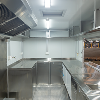 Chariot à hot-dogs avec cuisine complète, structure en aluminium - Équipement de restauration Tuk Tuk commercial pour restaurants de restauration rapide