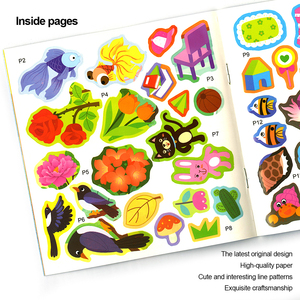 Livres pour enfants imprimés sur mesure, jouets, livres d'autocollants, livres de coloriage, supports imprimés, étiquettes, pour le développement intellectuel - Product Image 3