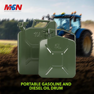 Bidon en acier laminé à froid de 5 L, finition enduite de poudre de 0,6 mm, durable, de la marque MSN - Product Image 6