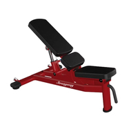 Banc de musculation réglable pour salle de sport, équipement de fitness professionnel robuste