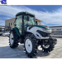Tracteurs fabriqués en Chine, tracteur agricole 4x4 pour l'agriculture, 50 CV, transmission automatique, marque réputée, modèle 504