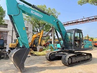 Pelle hydraulique sur chenilles d'occasion Kobelco SK200D SK210 SK350 SK200-10 d'origine en bon état à vendre