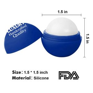 ลิปบาล์มกลิ่นวานิลลาเนื้อนุ่มแบบกลมพร้อมโลโก้สั่งทำ - Product Image 2