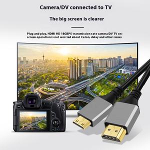 Câble HDMI haute vitesse vers mini HDMI 8K UHD HD 2.1 câble HDTV appareil photo numérique câble de données de Transmission vidéo - Product Image 5