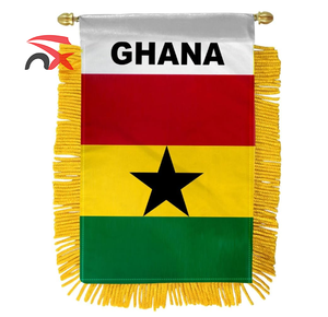 Set de Regalo para Fanáticos <span class=keywords><strong>del</strong></span> Fútbol de Ghana, Venta Directa, Decoración de <span class=keywords><strong>Bar</strong></span>, <span class=keywords><strong>Camiseta</strong></span>, Gafas de Sol, Pulsera, Pins Promocionales - Product Image 4