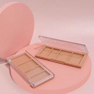 4 Kleuren Custom Logo Lege Vierkante Putten Oogschaduwdozen Met Rechthoek 26.5Mm Pan <span class=keywords><strong>3</strong></span> Kleuren Diy Clear Acryl Oogschaduwpaletten - Product Image 4