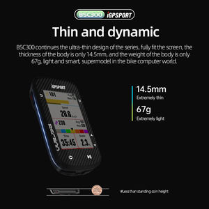 สำหรับ BSC300 คอมพิวเตอร์ GPS อิเล็กทรอนิกส์ไร้สายกันน้ำมาตรวัดความเร็วจักรยาน ANT+ จักรยาน - Product Image 6