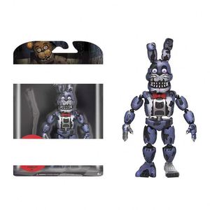 Nouveaux jouets, produits phares : figurines <span class=keywords><strong>d</strong></span>'action Five Nights at Freddy's, Bonnie, Foxy, Freddy, édition Nightmare, figurines en PVC. - Product Image 1