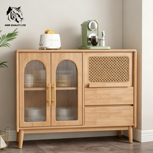 china manufactory wholesale price customizable in stock ready to ship modern design kitchen furniture wood <b>dining</b> <b>room</b> <b>cabinet</b> - Product Image 2