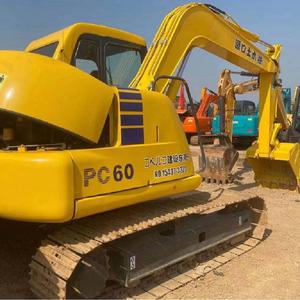 Mini Excavadora Original de Segunda Mano, 6 Toneladas, Komatsu PC60, Caja de Cambios, Bomba, Rodamientos, Buen Estado, Pocas Horas de Trabajo - Product Image 4