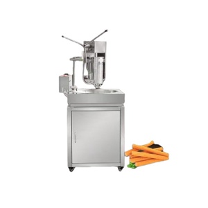 Machine à churros automatique professionnelle au gaz avec friteuse et remplisseur pour la préparation de churros - Product Image 2