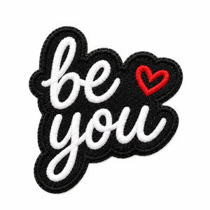 Certified Factory Custom Multicoloured Fabric Embroidered Patch <b>Iron</b> On Custom Letter Logo Embroidery Patch - Product Image 3