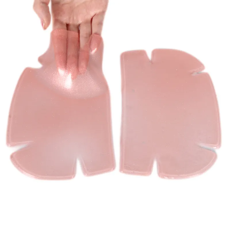 Frauen pflege Butt Lifting und Straffung Gold Pink Transparente Anti-Falten-Kollagen-Kristall-Gesäß maske