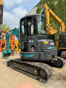 Excavatrice Kobelco 55 5.5 tonnes 90% nouveau Original japon 55 5.5 tonnes pelle utilisée agricole 90% performances du moteur bon creusement - Product Image 5