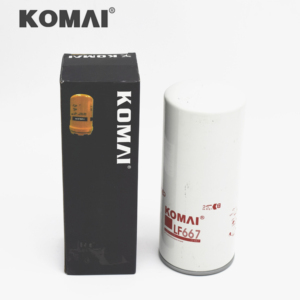 อะไหล่รถบรรทุกโคมาย ไส้กรองน้ำมันเครื่องแบบสปินออน 466634 - Product Image 1