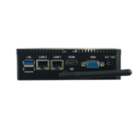 Mini NUC nano portátil bolsillo I3 i5 4th 5th 6th RS485 RS232 dos cuatro LAN enrutador PC computadora