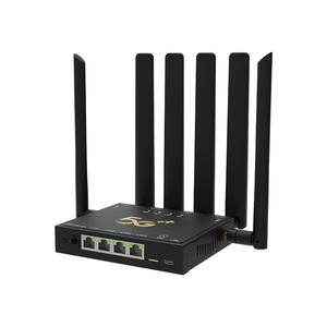 <span class=keywords><strong>Wifi</strong></span> Router 5G Với Khe Cắm Thẻ Sim Mạng Toàn Cầu 5G CPE LTE Modem Router 6 Ăng Ten Bên Ngoài <span class=keywords><strong>Wifi</strong></span> 6 Router Sim Thẻ 5G - Product Image 1