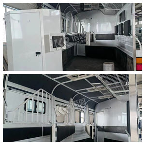 Remorque pour 3 chevaux de fabricant renommé à vendre, avec roues en alliage galvanisé à chaud, capacité maximale de 2800 kg - Product Image 3