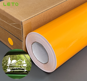 لفافة فينيل لاصقة ذاتية اللصق دائمة وقابلة للإزالة لامعة من مادة PVC للقطع بالبلوتر، ملصق ملون لسطح السيارة مقاوم للأشعة فوق البنفسجية - Product Image 6