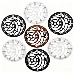 OEM Custom Dial Logo 28.5mm /31mm Brass Fashion Skeleton Suitable NH70 NH72 Automatic Movement High Quality <b>Watch</b> Face Dial - Product Image 3