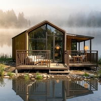 Maisonnette modulaire préfabriquée 6x4 California Sample t, 3 x 6 m, 2 étages, grande, 1, 2 ou 3 chambres, avec salle de bain